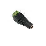 Mufa conector de alimentare mama, 12V, cu surub SDC-CAM