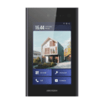 Videointerfon TCP/IP, 8' touch screen, recunoastere faciala - HIKVISION DS-KD9403-E6