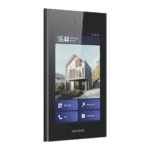 Videointerfon TCP/IP, 8' touch screen, recunoastere faciala - HIKVISION DS-KD9403-E6 - imagine 2