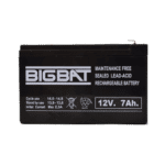Acumulator BIG BAT 12V, 7 AH BB12V7 - imagine 2