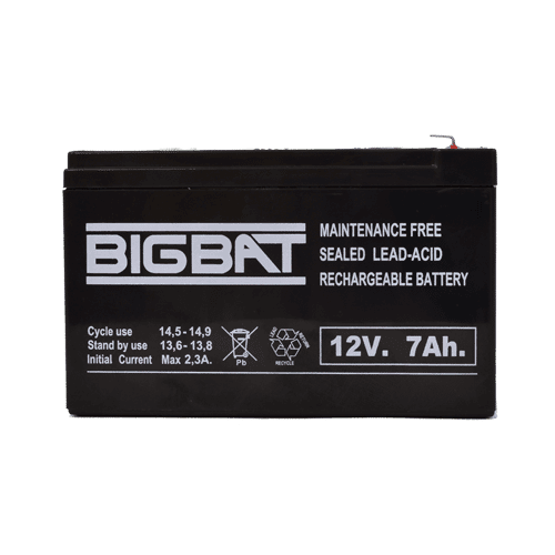 img1402large.png Acumulator BIG BAT 12V, 7 AH BB12V7 - imagine 2