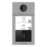 Panou exterior videointerfon TCP/IP pentru 2 familii, Wi-Fi 2.4GHz, control acces integrat - HIKVISION DS-KV8213-WME1 - imagine 2