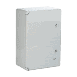 Cutie distributie IP65 din ABS gri, usa mata, placa metalica, 350x500x190 mm PP3006