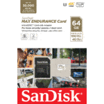 Card MicroSD 64GB, seria MAX Endurance - SanDisk SDSQQVR-064G-GN6IA - imagine 2
