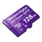 Card MicroSD 128GB, seria Purple Ultra Endurance - Western Digital WDD128G1P0C