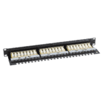 Patch Panel 1U, FTP cat5e, 24 porturi RJ45 - ASYTECH Networking ASY-PP-FTP5E-24 - imagine 3