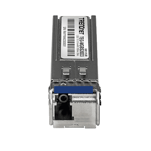 img9704large.png Modul SFP Dual Wavelength Single-Mode Simplex LC, 1.25G, TX:1310nm/RX:1550nm, 20Km - TRENDnet TEG-MGBS20D3 - imagine 2