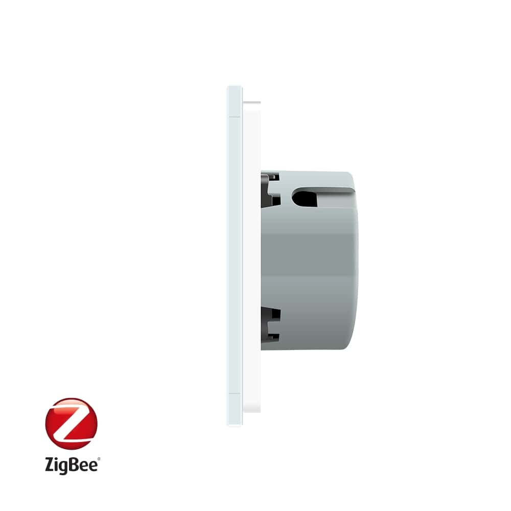 002-in1-13-2.jpg Intrerupator cu touch simplu+simplu+dublu LIVOLO din sticla, Protocol ZigBee, Control de pe telefon, alb, VL-C701Z/C701Z/C702Z-11 - imagine 2