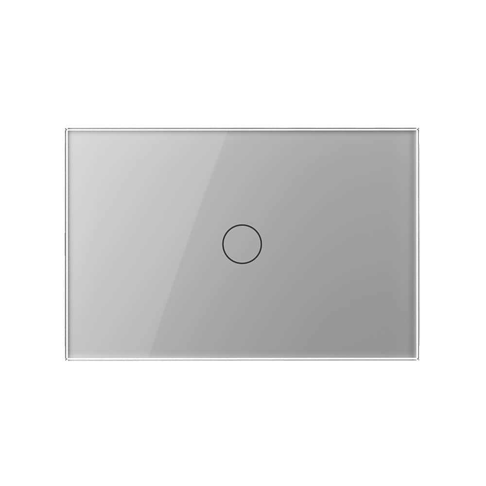 002-in1-8-2.jpg Intrerupator cap scara/cruce wireless cu touch Livolo din sticla - standard italian, gri, VL-FC1SR-3G-15 - imagine 2