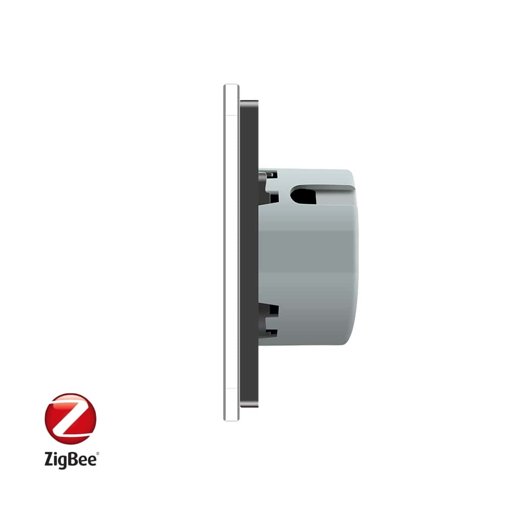 002-in1-8-3.jpg Intrerupator cu touch simplu+simplu+dublu LIVOLO din sticla, Protocol ZigBee, Control de pe telefon, gri, VL-C701Z/C701Z/C702Z-15 - imagine 2