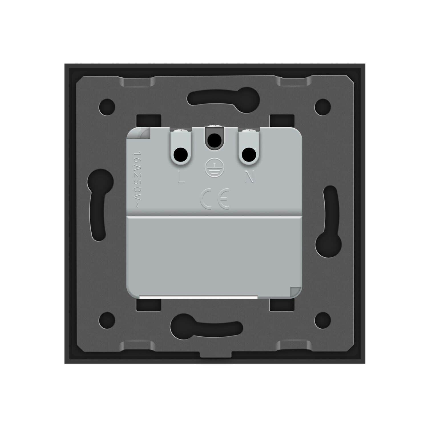 004-pr1-3.jpg Priza inteligenta pentru perete Livolo ZigBee,16A, Wi-Fi, Compatibil cu Alexa si Google Home, negru, VL-FCTC16AZ-2BP-12 - imagine 4