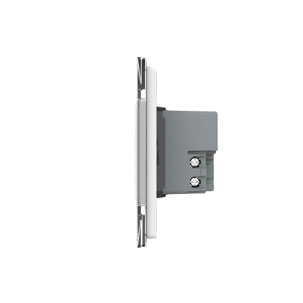 02-intrerupator-cvadruplu-cu-touch-livolo-rama-sticla-cap-scara-alb.jpg Intrerupator cvadruplu cap scara / cap cruce cu touch Livolo cu rama din sticla, standard Italian - Serie noua, alb, VL-FC4S-3WP-11 - imagine 2