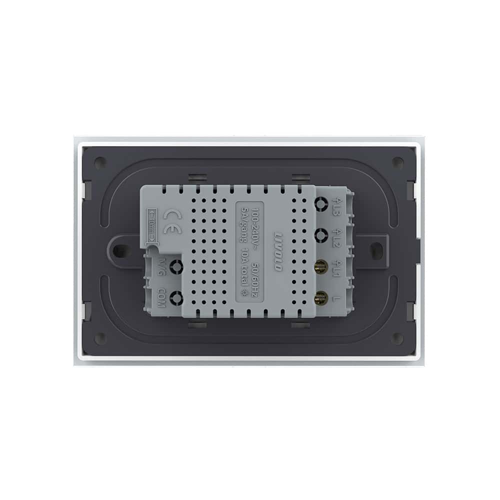 04-intrerupator-simpla-cu-touch-livolo-sticla-zigbee-alb.jpg Intrerupator simplu cu touch Livolo din sticla, standard Italian, protocol ZigBee - Serie noua, alb, VL-FC1Z-3G-11 - imagine 4