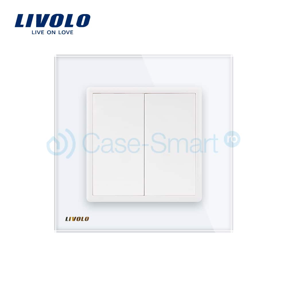 priza-goala-rama-alba-vedere-frontala-livolo.jpg Priza blank/goala Livolo cu rama din sticla, alb, VL-C792K-11 - imagine 2