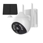 Camera Video cu Panou Solar PTZ, 3MP, IR 15M, Wi-Fi, SD Card, Acumulatori, Microfon si Speaker - VSTARCAM CB69-TZ