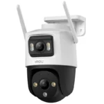 Camera Video cu Lentila Duala Wi-Fi & IP Full Color PTZ, 10 MP 5+5, 3.6 mm, AutoTraking, IR/Lumina Alba 30m, Slot card, Alarma, Microfon si Speaker - Cruiser IMOU IPC-S7XP-10M0WED