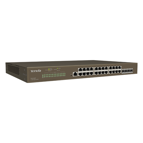 img13586large.png Switch 24 porturi Gigabit, 4 porturi SFP Gigabit, Management - TENDA TND-TEG5328F - imagine 3