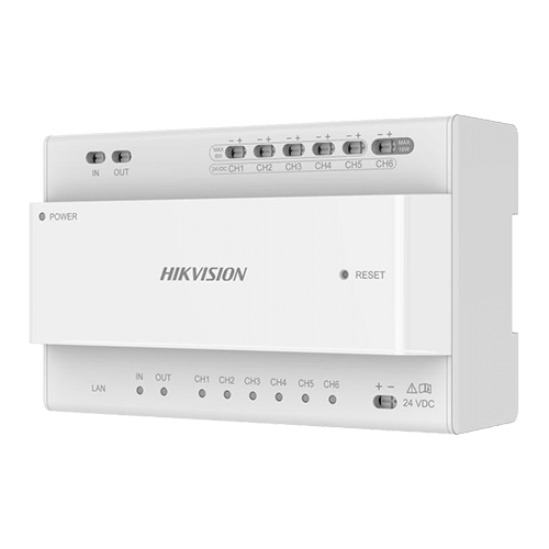 img24399large.png Distribuitor Video/Audio 2 fire pentru 6 posturi - HIKVISION DS-KAD706Y - imagine 3