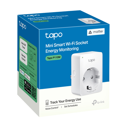 img29453large.png Priza smart Wi-Fi, Monitorizare consum energie - TP-Link Tapo TapoP110M - imagine 3