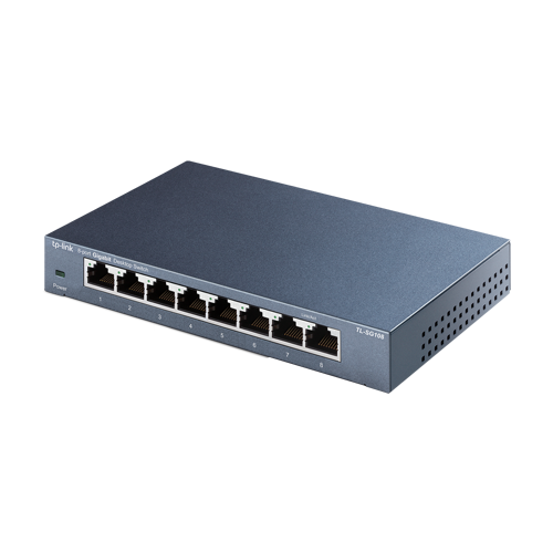 img27981large.png Switch TL-SG108, 8 porturi RJ45 Gigabit, Unmanaged - TP-Link TL-SG108 - imagine 2