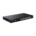 Switch 24 porturi PoE RJ45 Gigabit, 2 x RJ45 Gigabit, 2 x SFP Gigabit, Management, 1U - IP-COM G2228P-24-410W - imagine 3