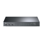 Switch 8 x RJ45 10/100 Mbps PoE, 2 x RJ45 1G, 1 x SFP 1G, Buget PoE 124W, Unmanaged - TP-Link TL-SL1311MP
