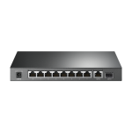 Switch 8 x  RJ45 Gigabit PoE, 1 x RJ45 Gigabit, Buget PoE 63W, Unmanaged - TP-Link TL-SG1210P - imagine 2