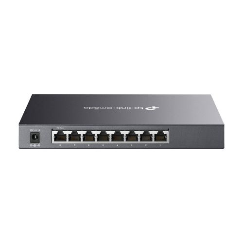 img31675large.png Switch 8 porturi RJ45 Gigabit, L2 Management, 1U - TP-Link Omada SG2008 - imagine 2
