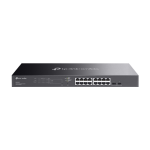 Switch 16 porturi RJ45 Gigabit PoE, 2 x SFP Gigabit, Buget PoE 150W, Management - TP-Link Omada SG2218P
