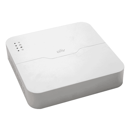 NVR seria Easy, 4 canale 8MP  + 4 porturi Long PoE, H.265 Ultra - UNV NVR301-04LS3-P4