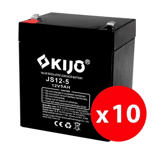 Cutie 10 acumulatori JS12-5 - KIJO JS12-5-BAX