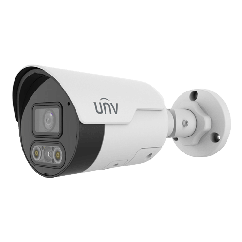 Camera IP ColorHunter Dual-Light, 8MP, lentila 2.8mm, IR 30m, WL 30m, Audio bidirectional, PoE - UNV IPC2128LE-ADF28KMC-DL