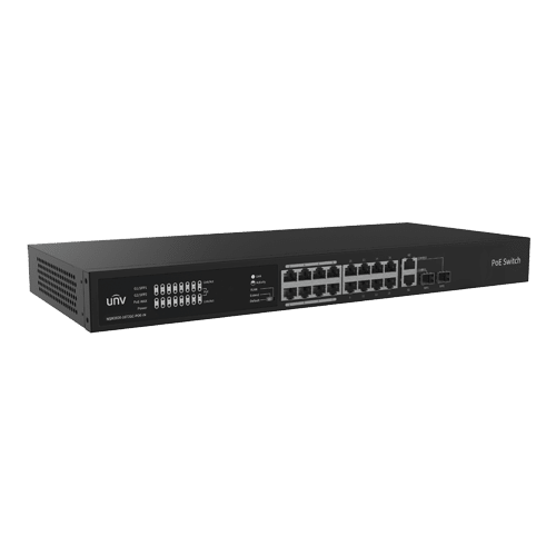 img31798large.png Switch 16 porturi PoE, 2 x Combo Uplink RJ45, Unmanaged - UNV NSW2020-16T2GC-POE-IN - imagine 2