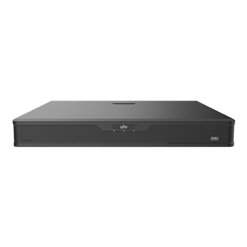 NVR 4K, Easy, 16 canale PoE, max. 12MP, Analiza video, Alarma, 1U - UNV NVR302-16B-P16-IQ
