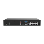 NVR 4K, 8 canale max. 8MP, 8 porturi PoE, Buget PoE 53W, Audio IN/OUT, 1 x SATA, 1U - TP-Link VIGI VIGINVR1008H-8P - imagine 2