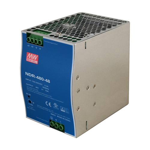 img32909large.png Sursa de alimentare in comutatie, 48V / 10A, sina DIN - MEAN WELL NDR-480-48 - imagine 2