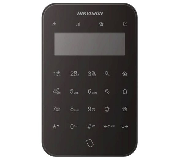 Tastatura Wireless, LCD, AX PRO 868Mhz - HIKVISION DS-PK1-LT-WE-BLACK