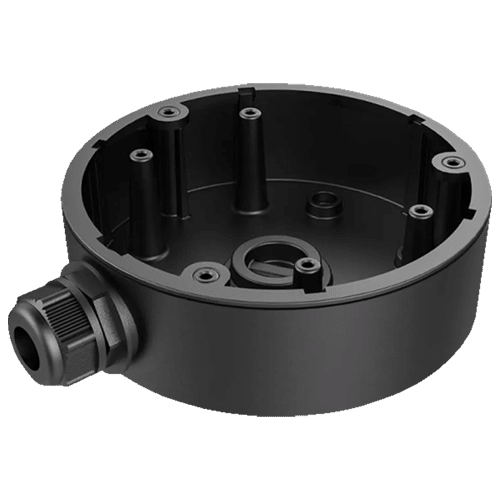 Doza culoare neagra, conexiuni pentru camerele tip 'DOME' - HIKVISION DS-1280ZJ-DM21-BLACK