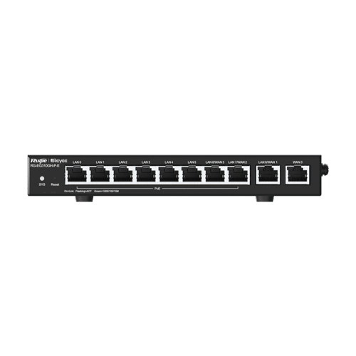 img32719large.png Router 8 x RJ45 1G PoE, 2 x RJ45 1G, Buget PoE 110W, Multi-WAN, Cloud Management - Ruijie RG-EG310GH-P-E - imagine 4
