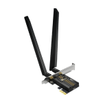 Adaptor PCI-E Bluetooth 5.4, Wi-Fi 7, BE6500 Tri-Band, 2 x Antene High-Performance - TP-Link ArcherTBE400E