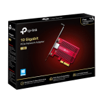Placa de retea PCIe 10Gbps, 1 x RJ45 - TP-Link TX401 - imagine 3