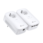 Kit Powerline AV1300, Passthrough, 3 x RJ45 Gigabit - TP-Link TL-PA8033PKIT