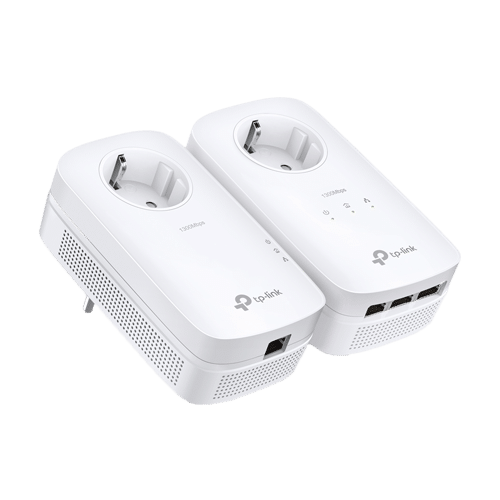 Kit Powerline AV1300, Passthrough, 3 x RJ45 Gigabit - TP-Link TL-PA8033PKIT