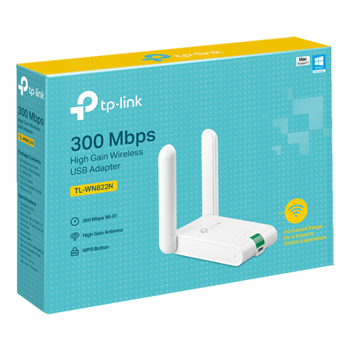 img34776large.png Adaptor USB Wireless, 300Mbps, mini USB 2.0 - TP-LINK TL-WN822N - imagine 3