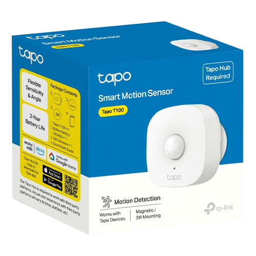 img30530large.png Senzor de miscare infrarosu TP-LINK Tapo T100 programabil - TP-LINK TapoT100 - imagine 3