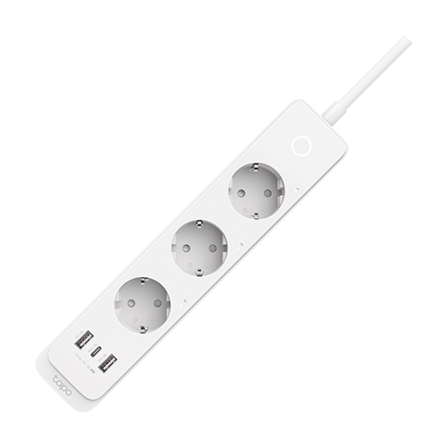 img34722large.png Prelungitor Wi-Fi Smart, 3 prize, 1 x USB-C, 2 x USB-A - TP-Link Tapo TapoP300 - imagine 2