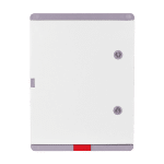 Cutie distributie IP67 din ABS gri, usa mata, placa metalica, 300x400x220 mm PD304022 - imagine 2