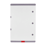 Cutie distributie IP67 din ABS gri, usa mata, placa metalica, 400x500x240 mm PD405024 - imagine 2