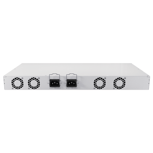 img37255large.png Switch 8 x RJ45 Gigabit PoE af/at, 10 x RJ45 Gigabit, 2 x SFP+ 10G, NAND, 1U - MikroTik CRS418-8P-8G-2S+RM - imagine 3