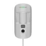 Detector de miscare PIR MotionCam Indoor (PhOD) Fibra, imunitate animale, alb - AJAX MotionCam(PhOD)Fibra(W)